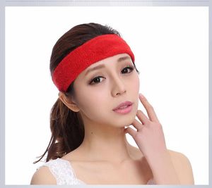 24 kleuren vrouwen yoga sport hoofdband eenvoudige elastische haarbanden sport yoga accessoire hoofdbanden buitensport hoofddoek