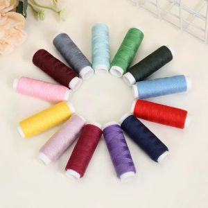 24 kleur polyester machine borduurwerk naaien hand naaiend draadschroevende patch stuurwiel naaien benodigdheden