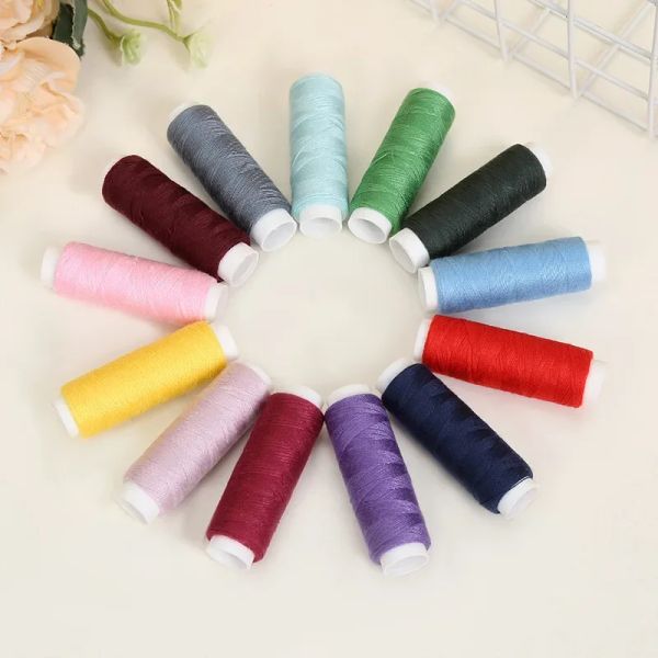 24 Color Machine Polyester Fitumes de couture à main