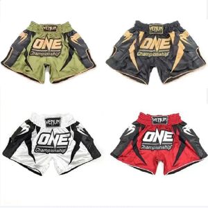 24 Shorts de boxe Champ de haute qualité pour hommes MMA Training Combat Fighting Competition Shorts Muay Thai Sports Sanda Pantalons courts 240119