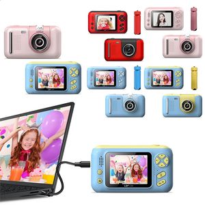 24 pouces écran HD enfants caméra charge vidéo jouets éducatifs enfants Po cadeau d'anniversaire avec lecteur de carte 240314