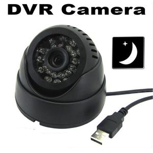 24 IR LED Intelligente Detectie Indoor Video Surveillance Recorder Infrarood Night Vision Security CCTV DVR Camera met TF-kaartsleuf