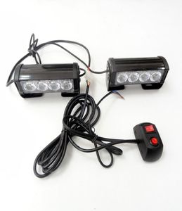 Lumières stroboscopiques 24 LED pour camions, Jeep SUV, voitures, 12V, ambre universel, étanche, éclairage d'urgence pour voiture 3962403