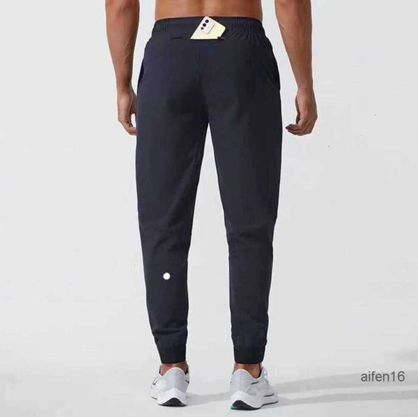 24 Lulus Lemon leggings align Hombres Pantalones Traje de yoga Deporte Secado rápido Cordón Gimnasio Bolsillos Pantalones deportivos Pantalones Casual Cintura elástica diseñador Lululemen Lulusgood