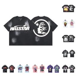 24 Mens Designer T -shirt Zomershirt Grafische T -shirt Hip Hop Kleding mode T -stukken Damesontwerpers Tops katoenen t -shirts Polo's korte mouw hoogwaardige hell sterren tees