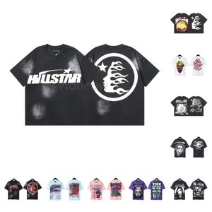 24 Mens Designer T -shirt Zomershirt Grafische T -shirt Hip Hop Kleding mode T -stukken Damesontwerpers Tops katoenen t -shirts Polo's korte mouw hoogwaardige hell sterren tees