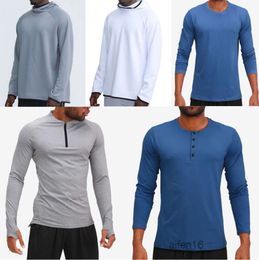 24 tenues pour hommes sweats à capuche t-shirts Yoga à capuche t-shirt Lulu sport élever les hanches porter des collants de Fitness élastiques Lululemens