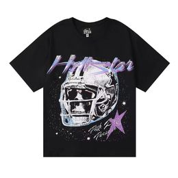 24 heren t-shirt hellstar shirt designer shirt modieus klassiek puur katoen letter bedrukt paar straatkleding Europese maten s-xl