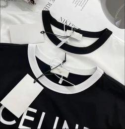 24 Nieuwe CE-boogbrief Drukontwerper Dames T-shirts Casual Katoen T-shirt met korte mouwen