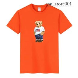 24 New Little Bear Tshirt Designer Fashion T-Shirts Bear Shirt Mens Womens Polo T-shirt Graphic Bear Imprimé homme décontracté Tshirt Luxury Luxe Clothing à manches 5747