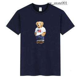 24 Nouveau petit ours Tshirt Designer Fashion T-shirts Bear Shirt Mens Womens Polo T-shirt Graphic Bear Imprimé homme décontracté Tshirt Luxury Luxe Clothing à manches 4580