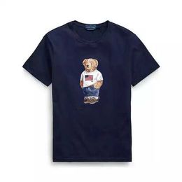 24 nouveaux polos ours t-shirts en gros de haute qualité 100% coton tshirt à manches courtes à manches USA