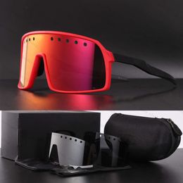 24 Nouveau style lunettes de soleil de cyclisme hommes pour femmes lunettes de soleil de vélo Uv400 polarisées Designer Sport de plein air lunettes de soleil verre Pc 19xw8