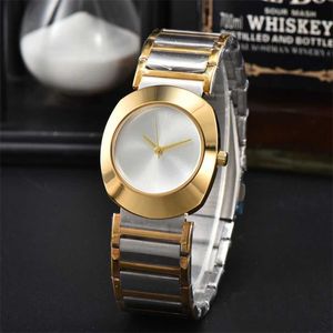 24% korting op horloge Horloge voor dames Nieuwe dames Drie steken Quartz Top Luxe klok Stalen riem mode Rad Montre de luxe Type