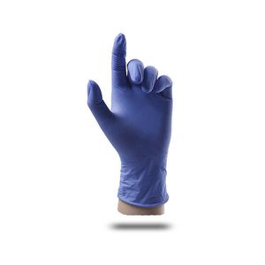 24 paren in fabrieksprijs Veiligheid Hand Weggom 3,5 g ijsblauwe examen nitrilhandschoenen