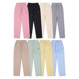 24 Paris designer casual broek AM Herenbroeken Joggingbroeken Amis Fashion Br Macaron Borduren Liefde Casual Veelzijdige broek met rechte pijpen Herfst Winter Losse broeken