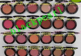 24 pcs de bonne qualité la plus basse vendeurs de maquillage blush blush 24 couleurs non miroirs sans brus 6g nom anglais cadeau5200583