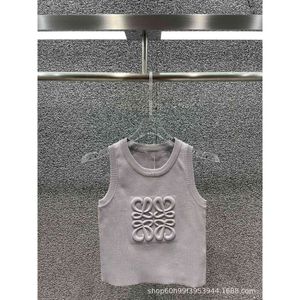 Gilet tricoté en jacquard tridimensionnel, nouveau design de niche, tendance, printemps/été 24, 4