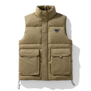 24 SS Autumn Winter Ultra Light Warm vrije tijd Outdoor Paar Mouwloze Down Jacket Vest Mencoat