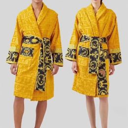 24 Ss Italy Bath Robe Brand Sweatshirts Mens Womens Cardigans Designer Bathrobe Contrast Color Luxurious Couple Bathrobes Wholesale Off Ffjacke Cheap Loe