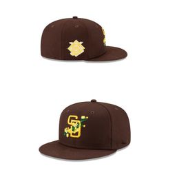 24 styles Padreses- SD Lettre Casquettes de baseball Printemps Casual Mode Casquette Os Coton Chapeau pour Hommes Femmes Vêtements En Gros Snapbac 122