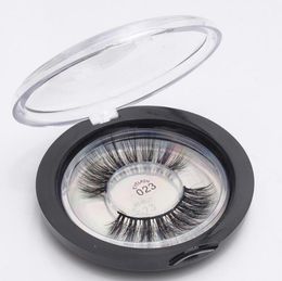 24 styles sélectionnables 3D fausses ceux de vison 3D Silk Protein Lashs 100 Cruelté Eye Lashes7627948