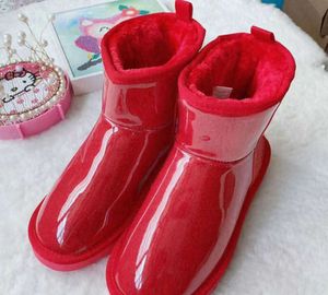 24 UG Designer australien classique clair mini bottes UGGsity mouton laine cachemire enfants enfants enfant court ii triplet Australie bébé garçons filles marque botte de neige d'hiver G