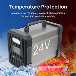 Chargeur de batterie de voiture Portable 24 volts Booster Mini véhicule 3600A démarreur de moteur pour hélicoptère de camion lourd