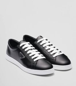 24 Chaussures de skateboard en cuir noir blanc Brouss