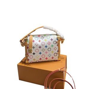 24 Mujeres Totes Bolsas Bolso Lujos Diseñadores Flor Colorida Shouder Crossbody Messenger Ladies Travel Bolso Totes Bolsa Monedero