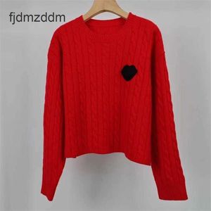 24 tricots de tricots pour femmes Twishs Fried Twists tisser la version en vrac rond à manches longues Pullor du Nouvel An Style