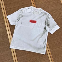 24 x mm6 tee-shirt d'été extérieur t-shirts à manches courtes hommes femme chemise mode