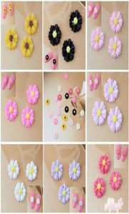 240 stuks mooie charmante 3D mix kleur hars bloemen van nail art doe-het-zelf decoratie5843851