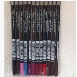 Crayon eye-liner imperméable, 240 pièces, cosmétiques, douze couleurs différentes, 2684