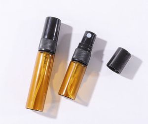 Livraison gratuite 2400 pcs/lot 2 ML 3 ML 5 ML 10 ML parfum rechargeable atomiseur de parfum en verre flacon pulvérisateur vide récipient cosmétique