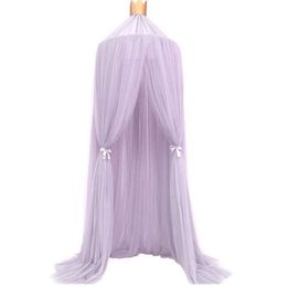 240 cm Mosquito Net Decoration Home Baby Bed Curtain Round Tent Tent Hung Dome Pographie accessoires # XT297S