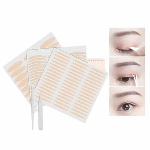 240pcs Onzichtbare Dubbele Ooglidsticker Zelfklevende Kant Plakken Beige Streep Eye Tape Sticker Vrouwen Profial Oogmake-up Tool v2fG #