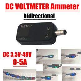 240W 5A DC Bidirectional Voltmètre AMMETER DOUBLE Affichage LED Digital Tension Courant Metter 5V 12V 15V 20V 24V 36V 5525 5521