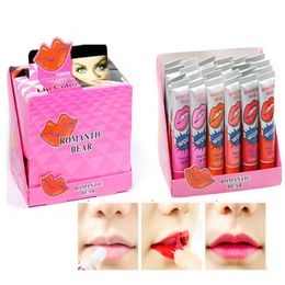 24126PCS MATTE LIPSTICK Maquillaje Peel Off Lip Stick Labiales Langdurige waterdichte Batom Liquido Lip Tatoo Lips Make -up 240508