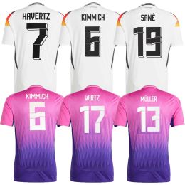 2425 2024 Jerseys de fútbol Musiala Muller Hvertz Wirtz Kroos Kimmich Gnabry Werner Sane Reus Gotze 24 25 Kits Kits Boy Boy Football Camiseta