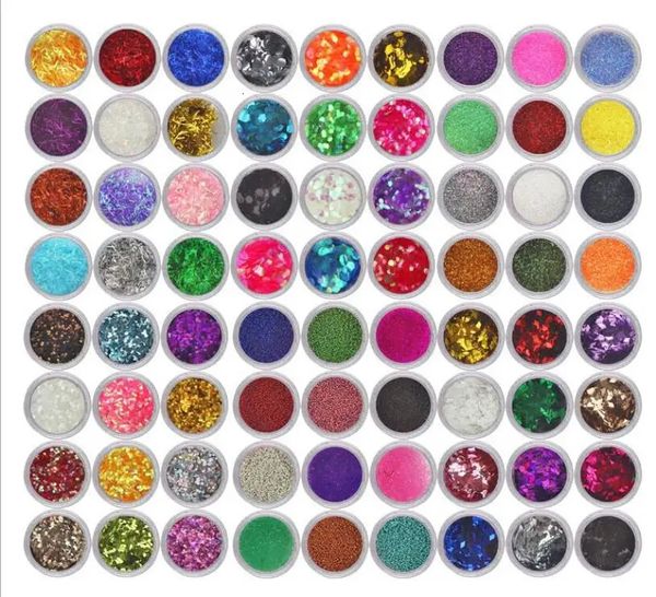 244572 couleurs Ensemble Diy Diamond paillettes poudre pour le tatouage temporaire Enfant Child Face Body Paint