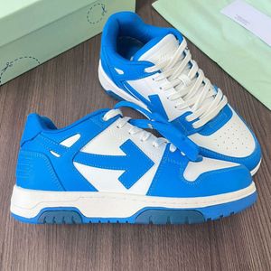 24A Heren dames Slim Arrow Sportschoenen Designer heren sneakers Dames OW Merknaam Sneaker antislipzolen klassiekers uit de jaren 80 lage sneaker Maat 3646 met leren ritssluiting