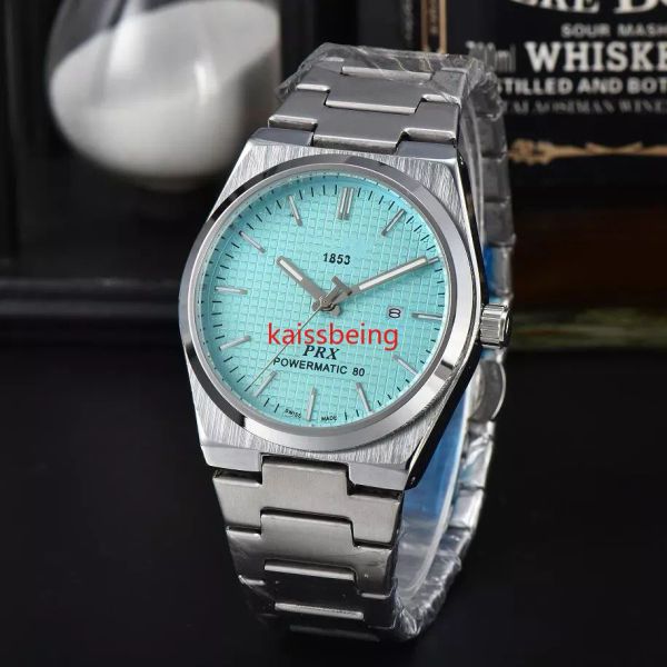 24A Nouveaux hommes TISSOTITY montre montres de haute qualité Quartz Jour calendrier montres designer montre hommes et verre saphir montre femmes montre designer 1853 Montre