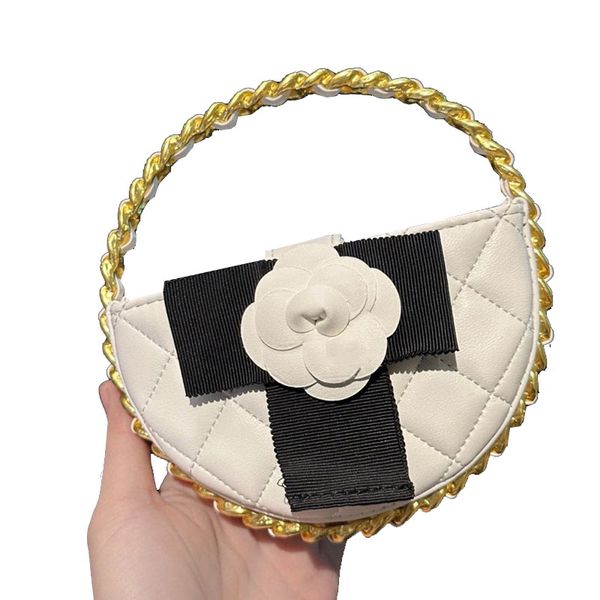 24C Circular Circular Butterfly Mini Shoulder Bolss France Brand Golden Hardware Chain Bolsas Crossbody Bols