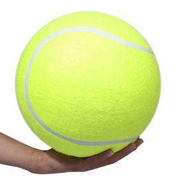 24 cm chien tennis balle géant jouet jouet tennis ball chien mâteur de jouets jumbo enfants toys pour vos chiots bien-aimés chiens 87hf