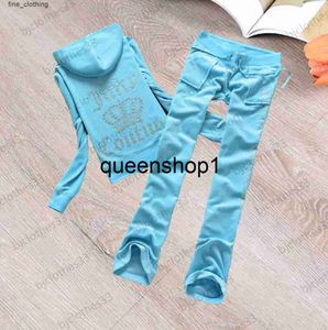 24ess uicy Survêtement Marque Femmes Deux Pièces Pantalon Dos Chaud Perceuse Lettre Décoration Régulière Hauts À Capuche Impression Latérale Pantalon Droit Lâche Tendance De Conception