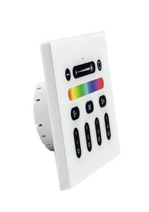 24G LED-controller RGBW Mi Light Draadloze RF-dimmer op afstand 4 zones Wandmontage Paneelschakelaars voor MiLight-serie LED-verlichting 7209575