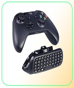 24G Mini Bluetoothe Wireless Chatpad Mensaje de prueba Qwerty para el teclado del controlador delgado Xbox One RECEPTER USB9614334