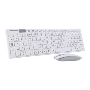 Бесплатная доставка 24G оптическая беспроводная клавиатура и мышь, USB-приемник, комбинированный комплект для компьютера MAC PC Urvwt
