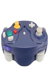 Gamepad de jeu de contrôleur sans fil 24 GHz pour Nintendo Gamecube NGC Wii Purple A8269184